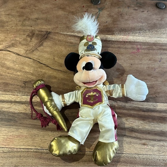 Disneyland Main Street USA 50th Anniversary MICKEY 10” Plush Toys - Picture 1 of 7